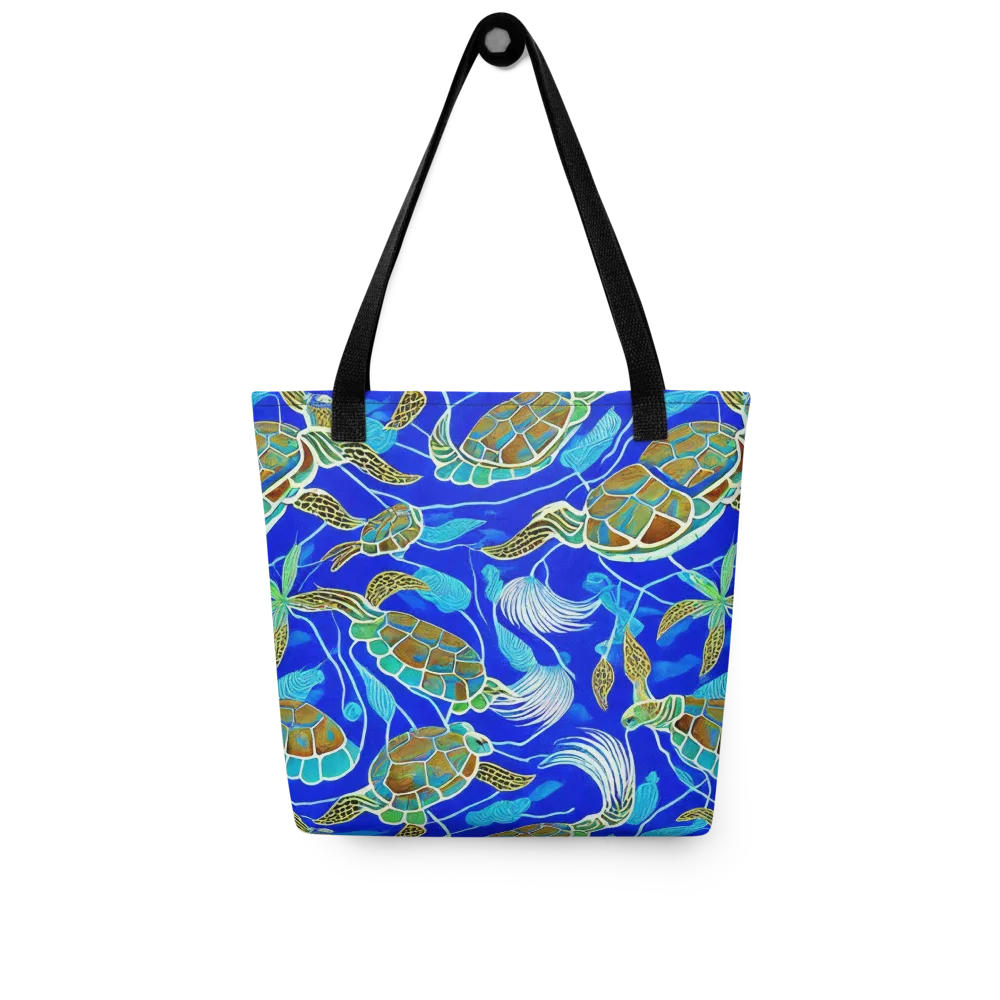 Turtle Reef Rhapsody on Tote Bag — Front