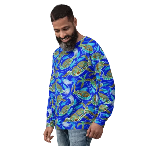 Turtle Reef Rhapsody on a Sweatshirt