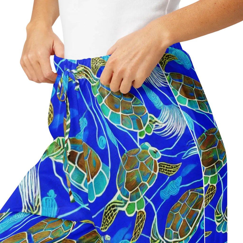 Turtle Reef Rhapsody on Women's Pajama Pants — Product details
