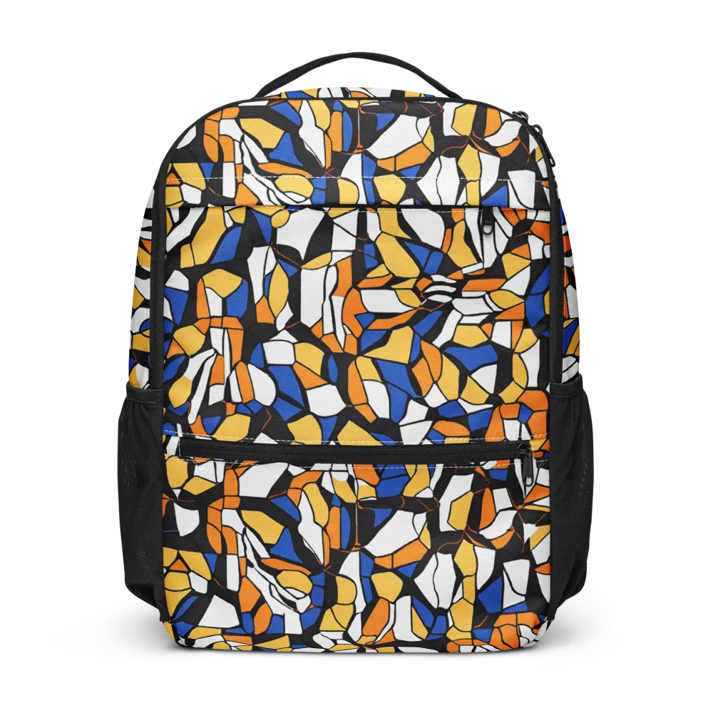 Cobalt Sunshard on Utility Backpack — Front
