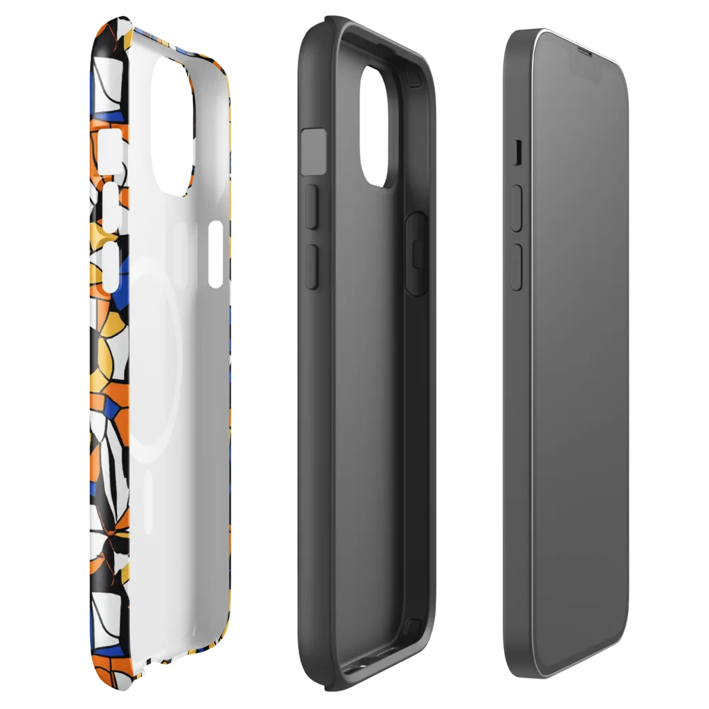 Cobalt Sunshard on MagSafe Tough Case for iPhone® — Front
