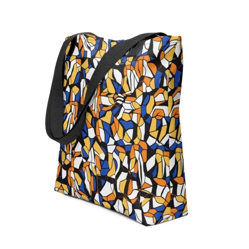 Cobalt Sunshard on a Tote Bag