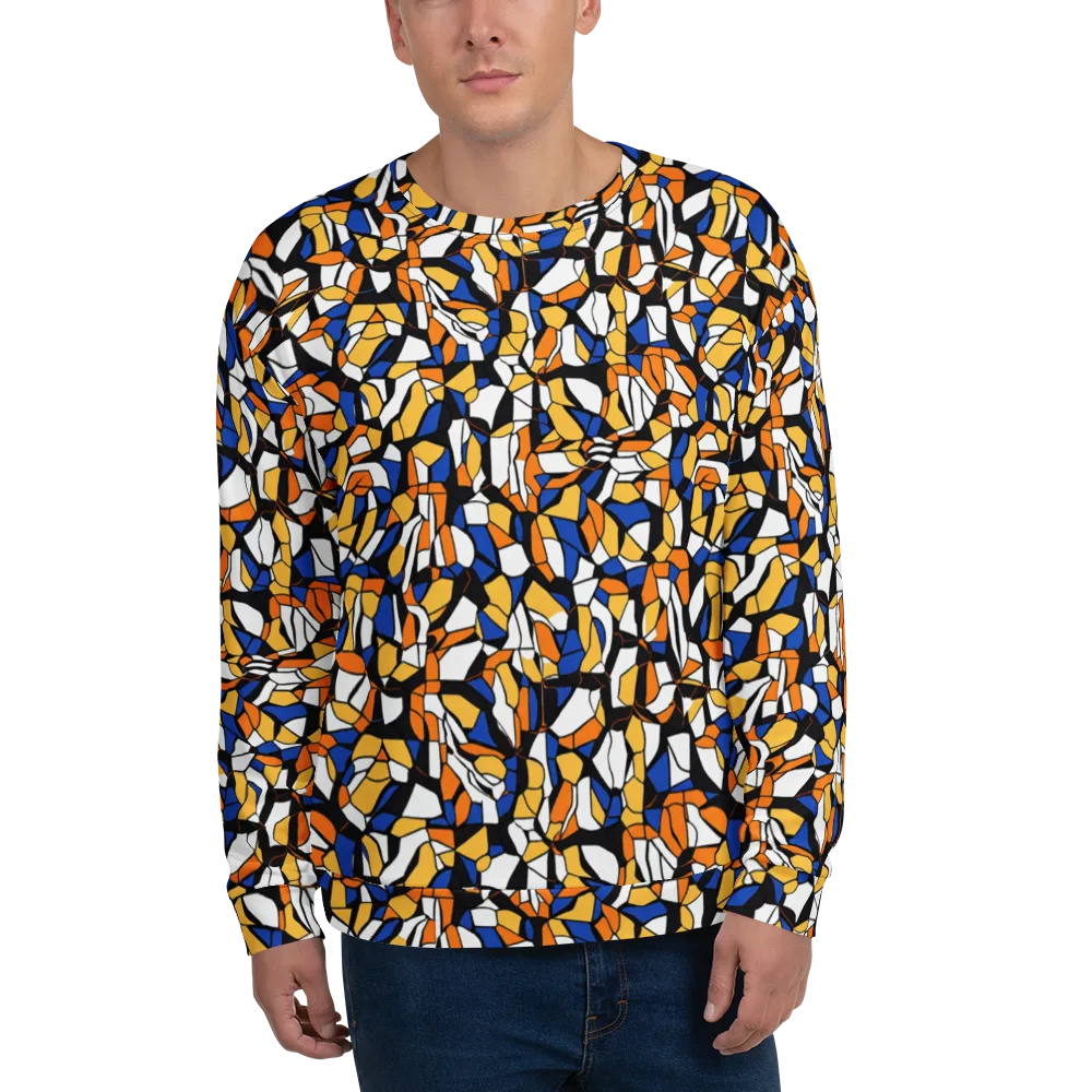 Cobalt Sunshard on Sweatshirt — Front