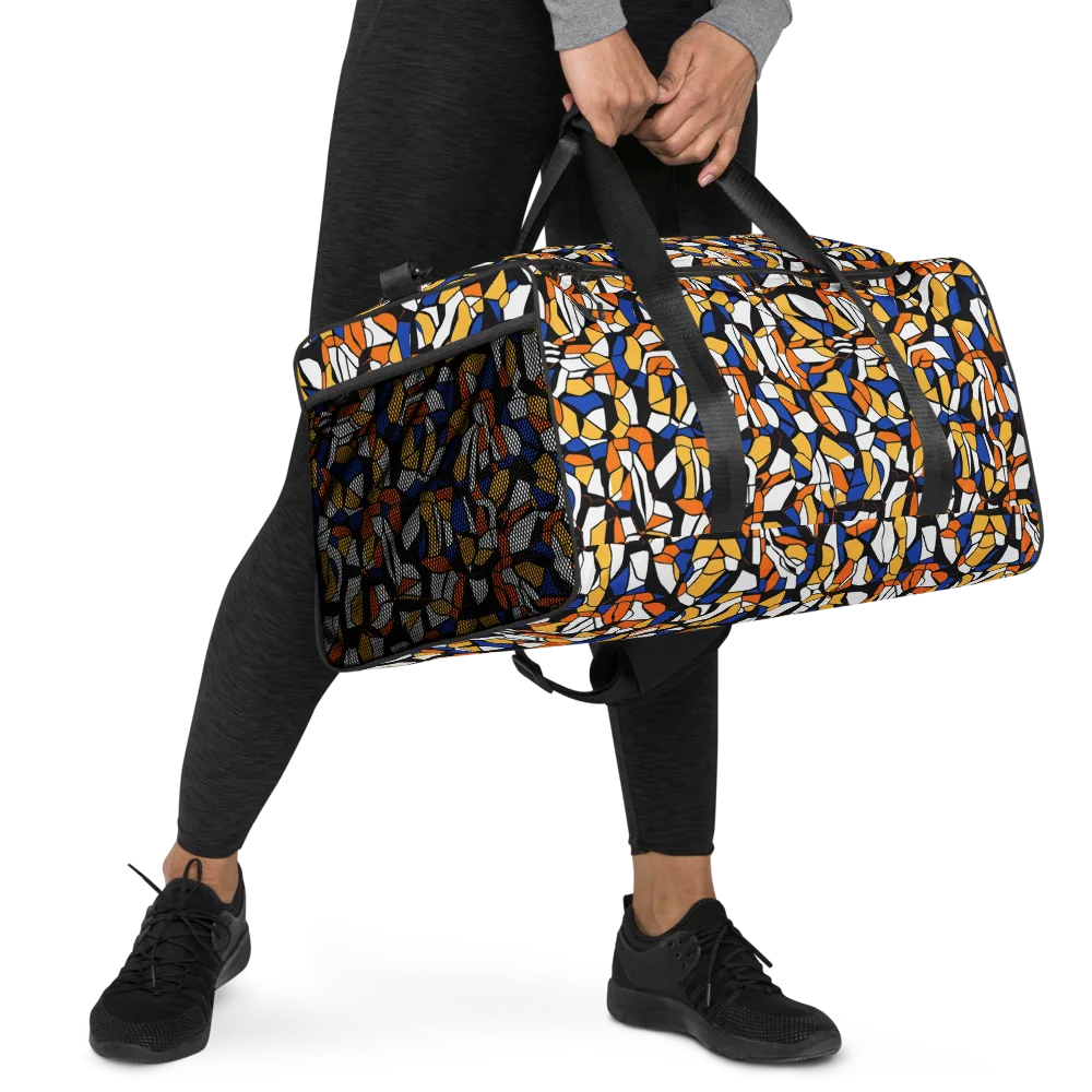 Cobalt Sunshard on Duffle Bag — Right Front