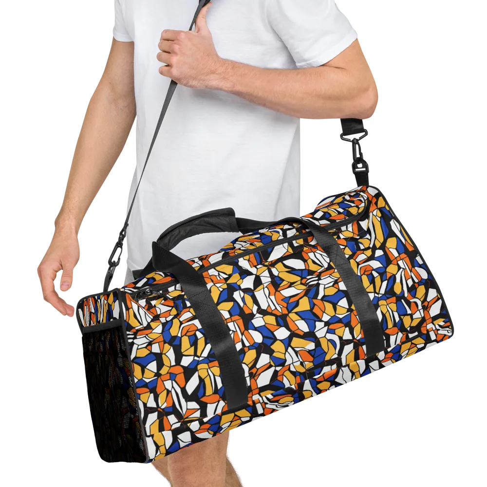Cobalt Sunshard on Duffle Bag — Right Front