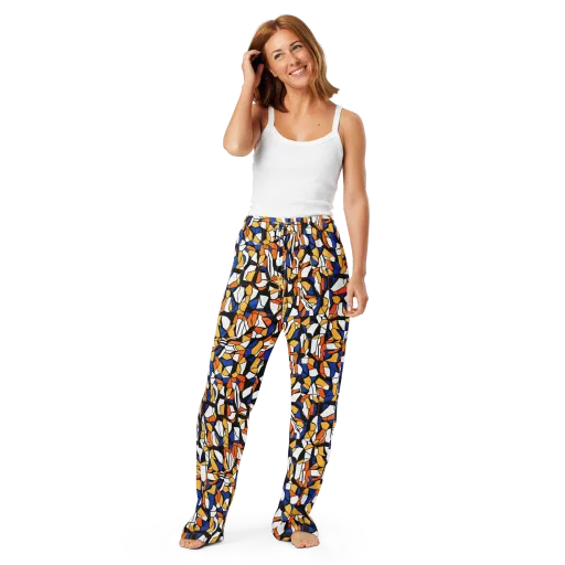 Cobalt Sunshard on a Women's Pajama Pants