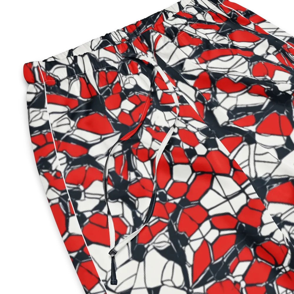 Crimson Fracture on Women's Pajama Pants — Product details