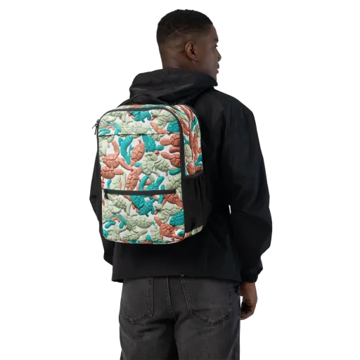 Coral Crustacean on a Utility Backpack