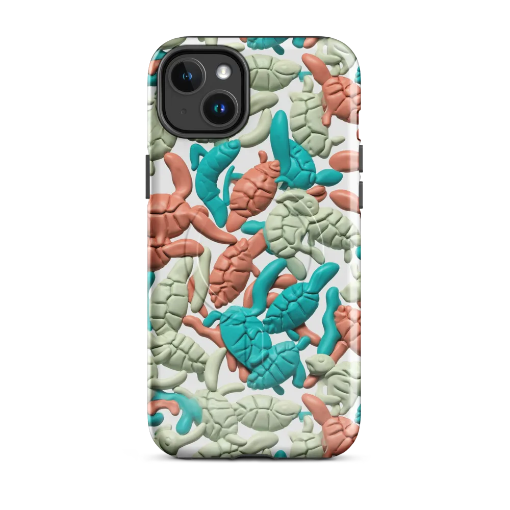 Coral Crustacean on MagSafe Tough Case for iPhone® — Front