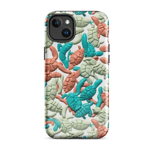 Coral Crustacean on a MagSafe Tough Case for iPhone®