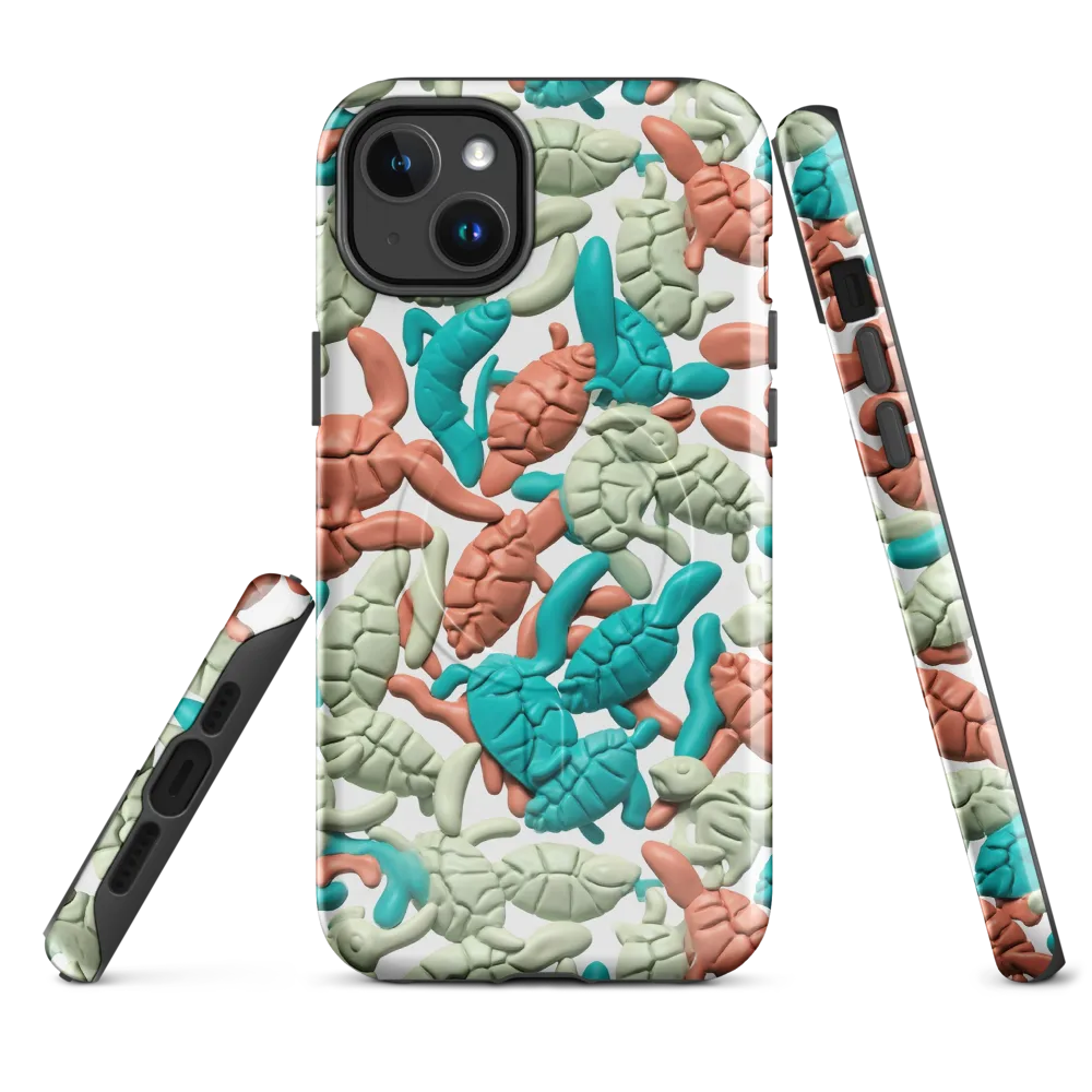Coral Crustacean on MagSafe Tough Case for iPhone® — Front