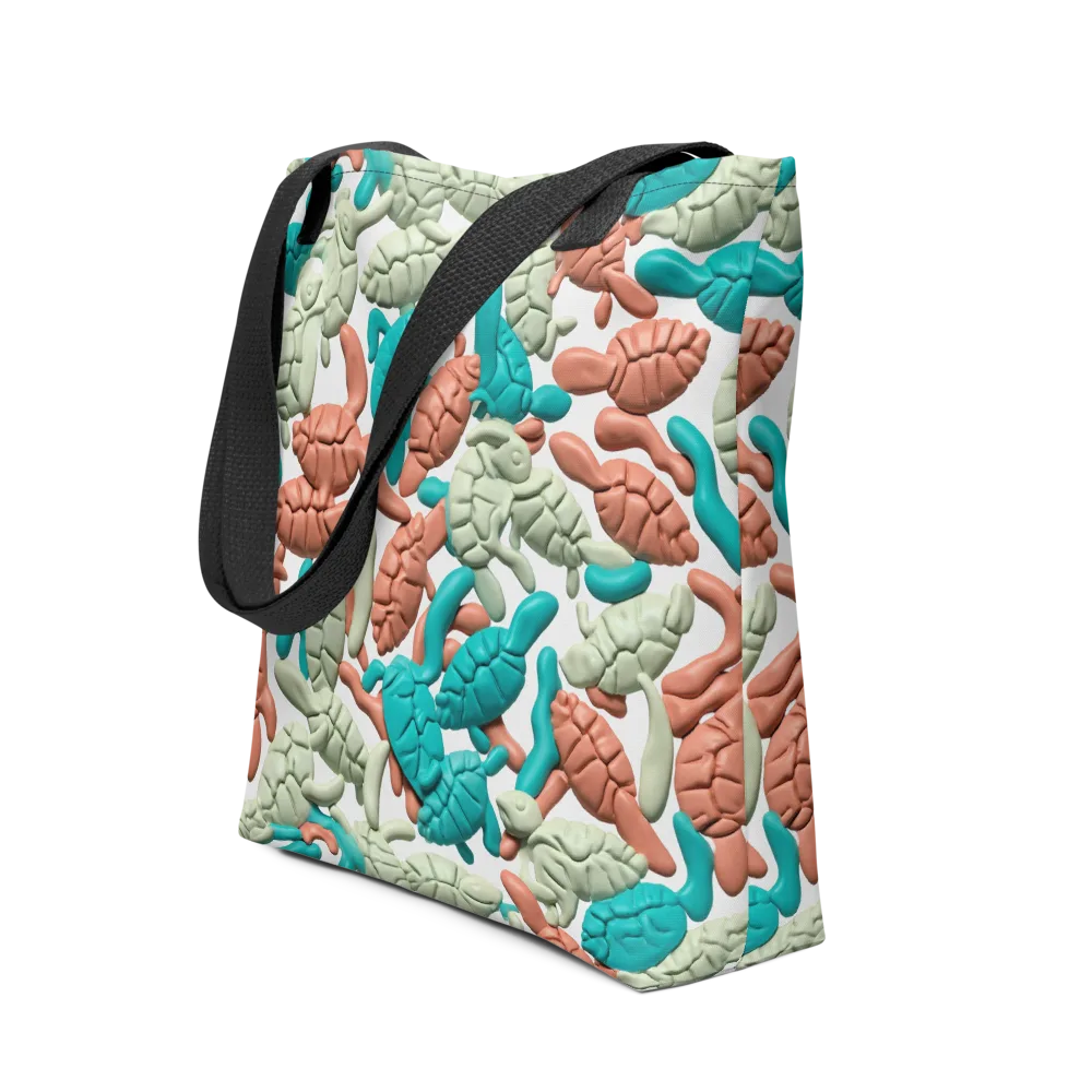 Coral Crustacean on Tote Bag — Front