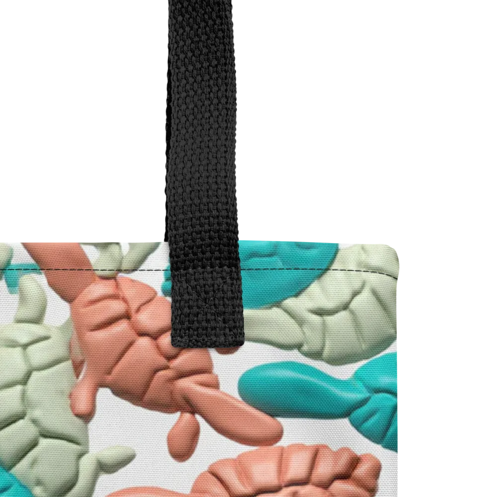 Coral Crustacean on Tote Bag — Product details