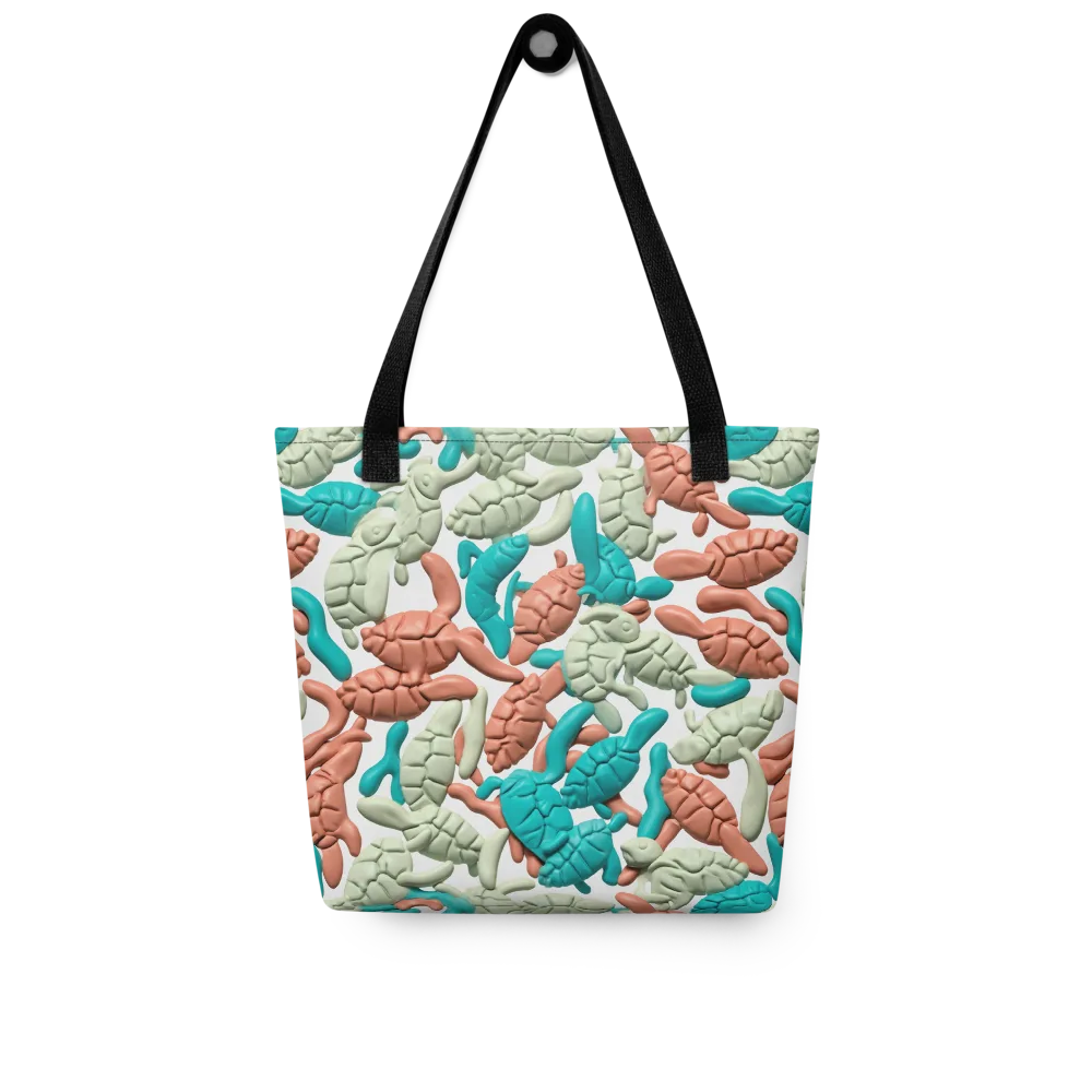 Coral Crustacean on Tote Bag — Front