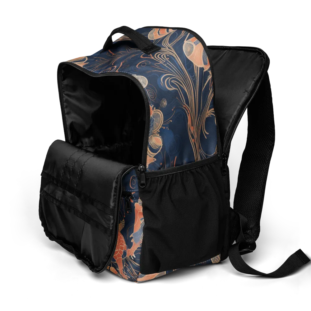 Tidal Filigree on Utility Backpack — Product details 2