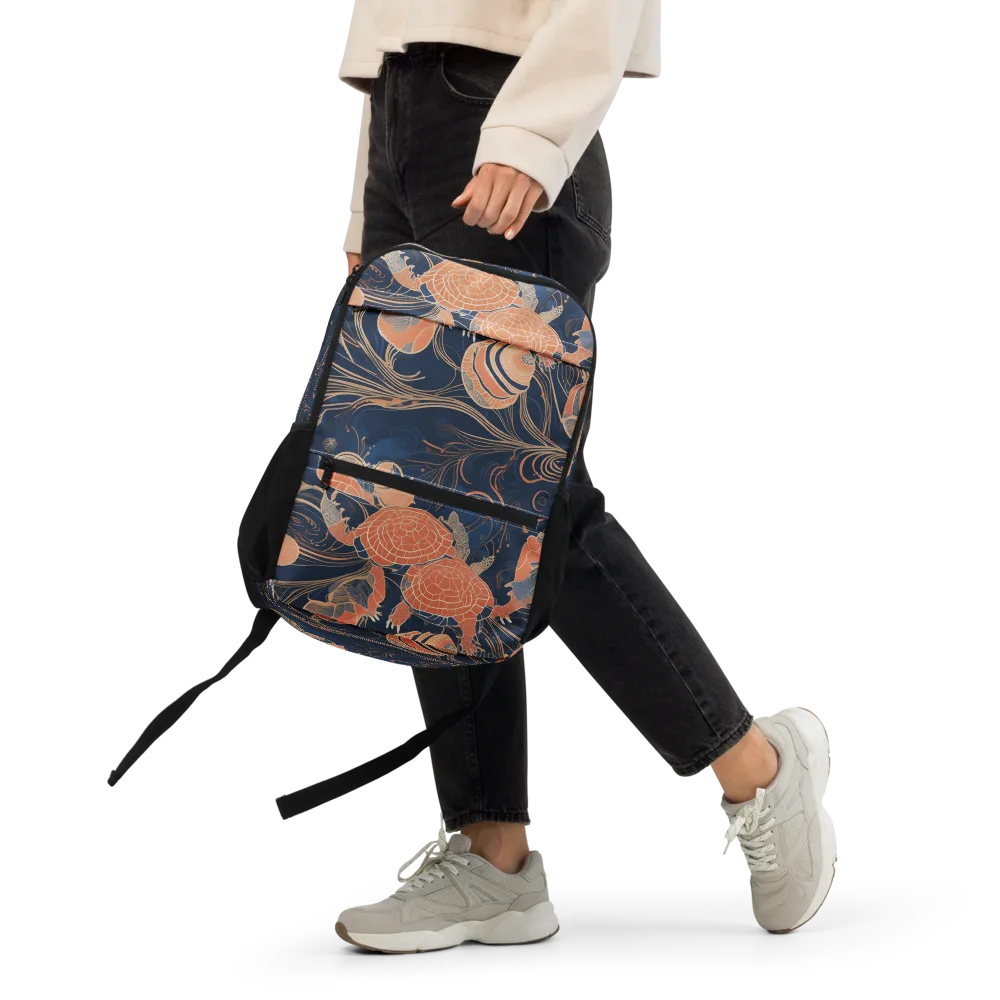 Tidal Filigree on Utility Backpack — Front