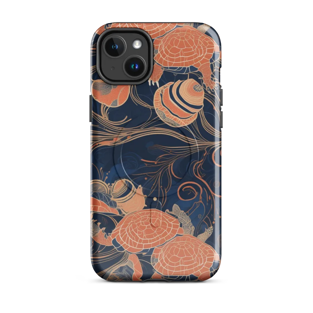 Tidal Filigree on MagSafe Tough Case for iPhone® — Front