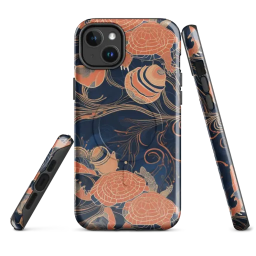 Tidal Filigree on a MagSafe Tough Case for iPhone®