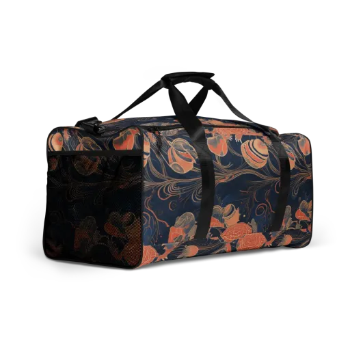 Tidal Filigree on a Duffle Bag