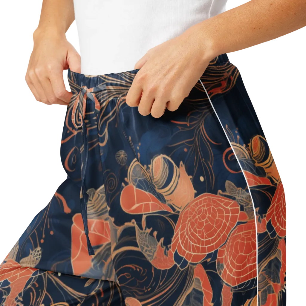 Tidal Filigree on Women's Pajama Pants — Product details