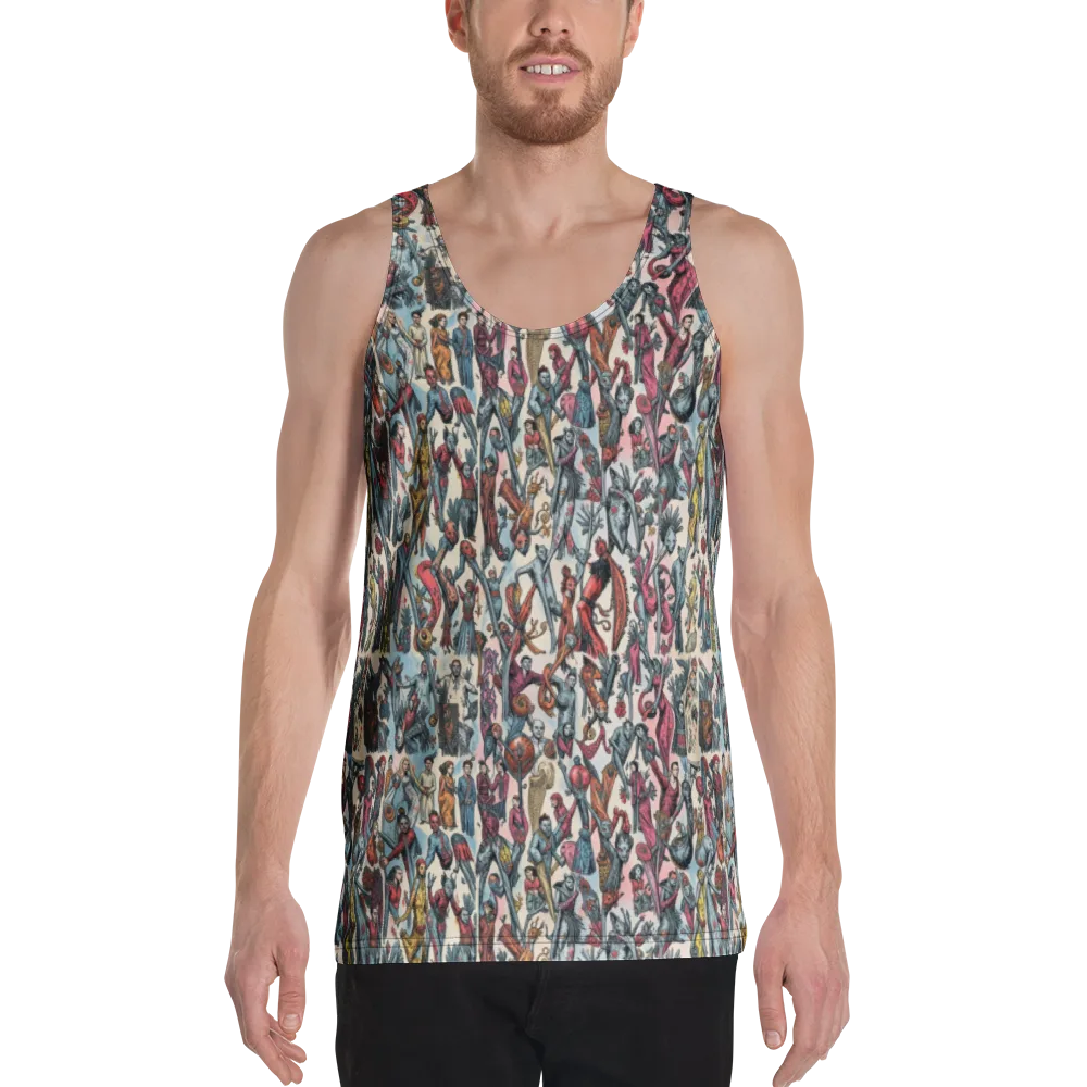 Freakshow Fête on Men's Tank Top — Front