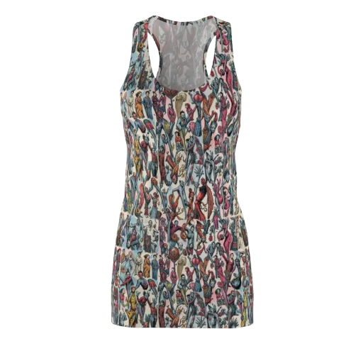 Freakshow Fête on a Racerback Dress