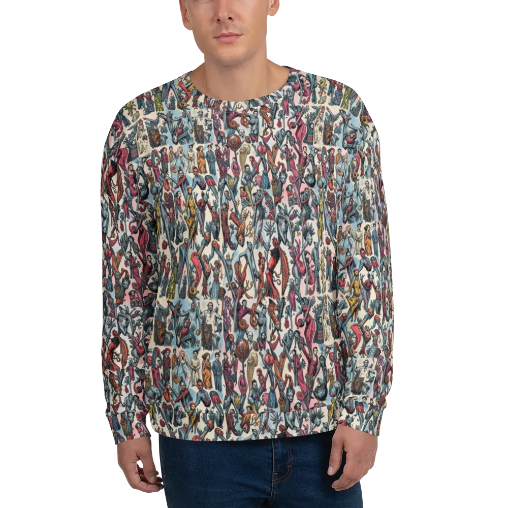 Freakshow Fête on Sweatshirt — Front