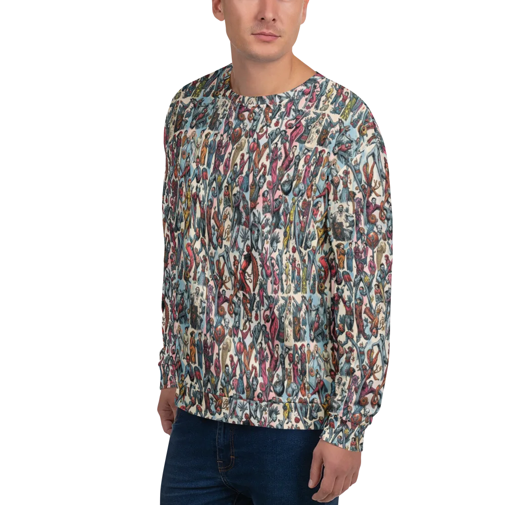 Freakshow Fête on Sweatshirt — Left Front