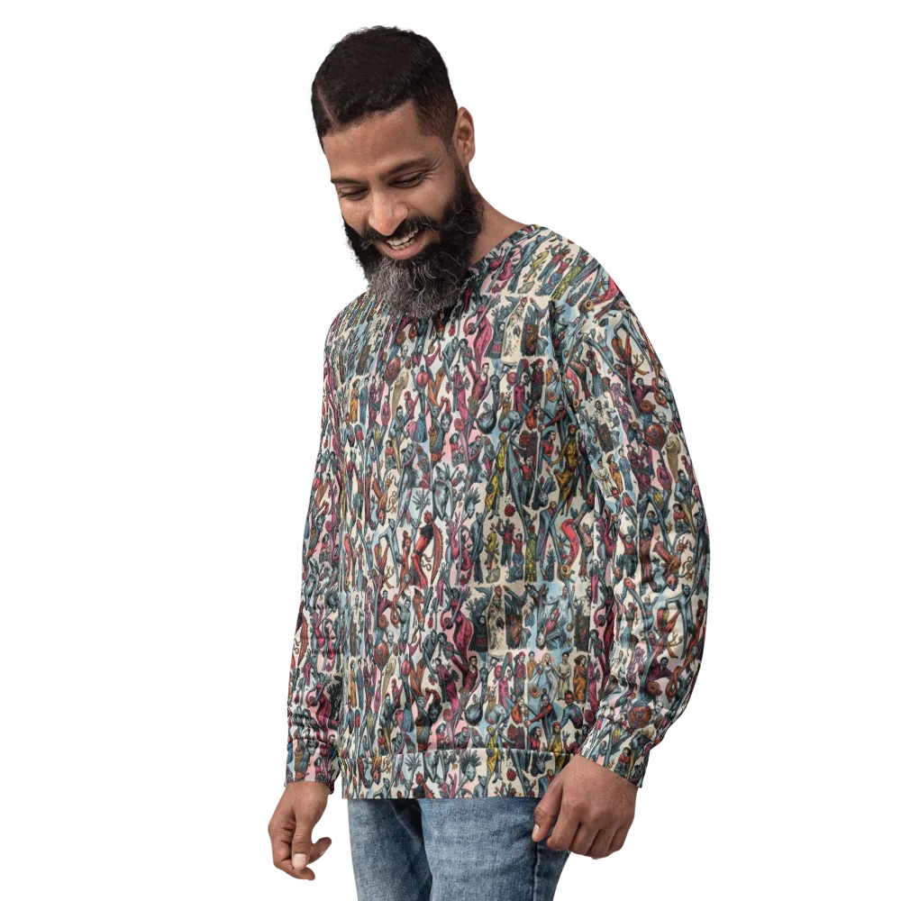 Freakshow Fête on Sweatshirt — Left Front