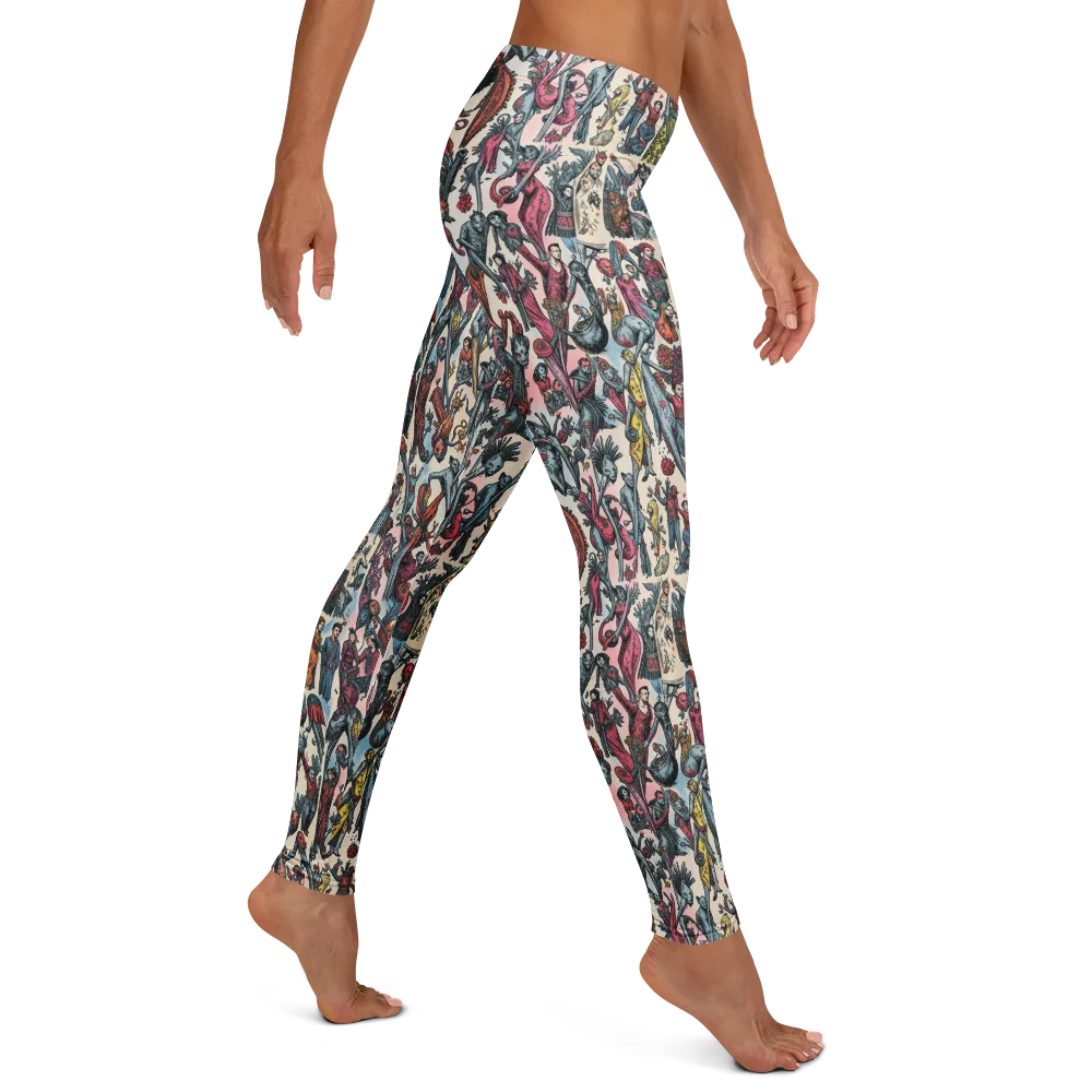 Freakshow Fête on Leggings — Right