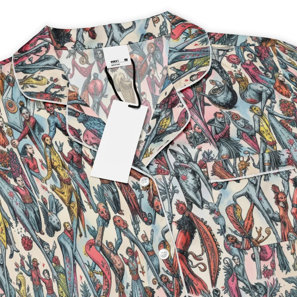 Freakshow Fête on Women's Short Sleeve Pajama Top — Product details