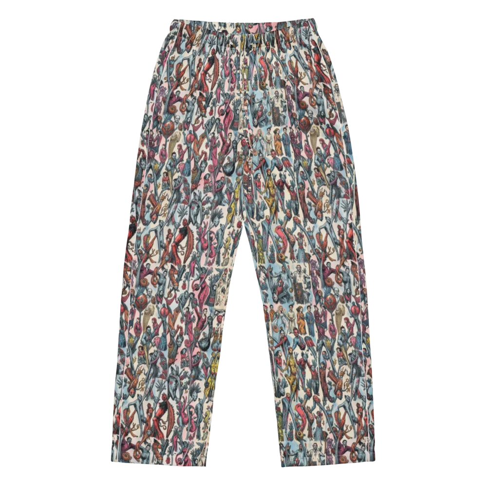 Freakshow Fête on Women's Pajama Pants — Front