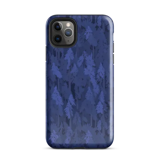 Indigo Evergreen on a Tough Case for iPhone®