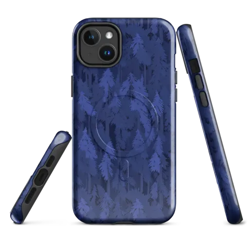 Indigo Evergreen on a MagSafe Tough Case for iPhone®