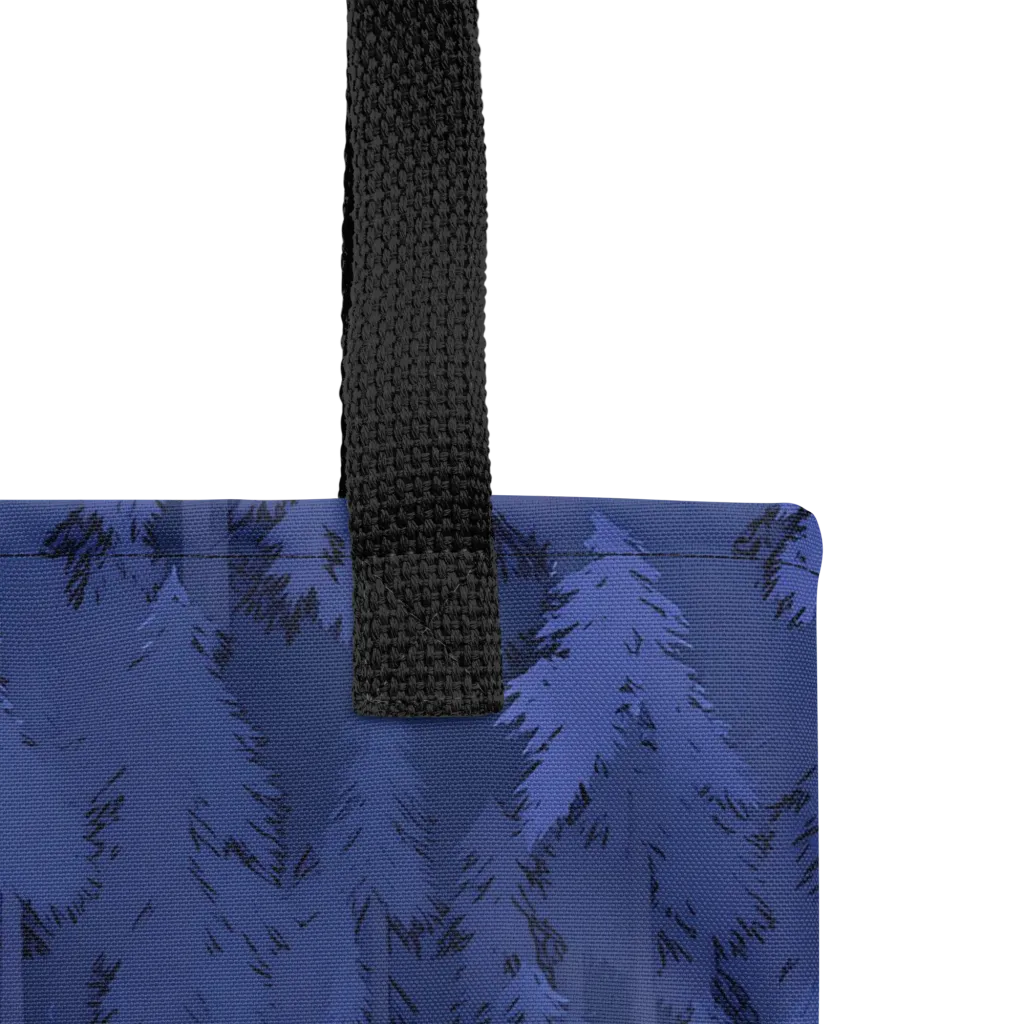 Indigo Evergreen on Tote Bag — Product details