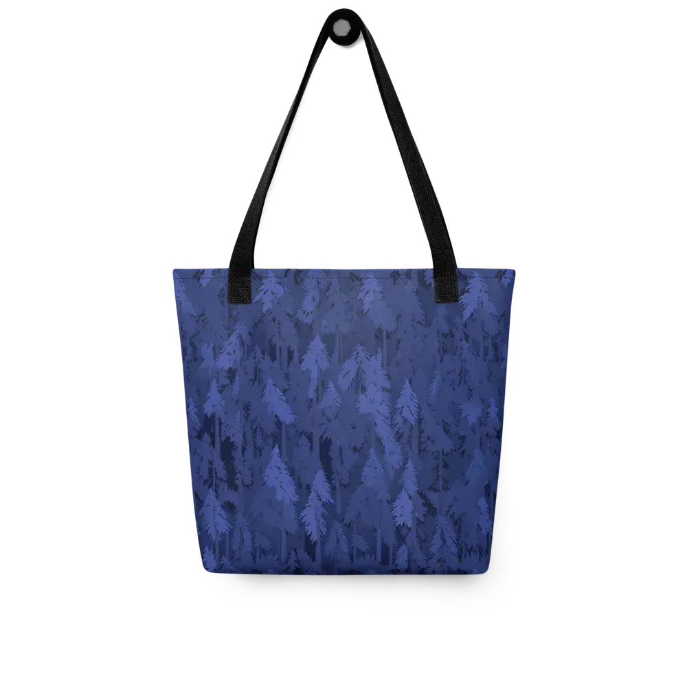 Indigo Evergreen on Tote Bag — Front