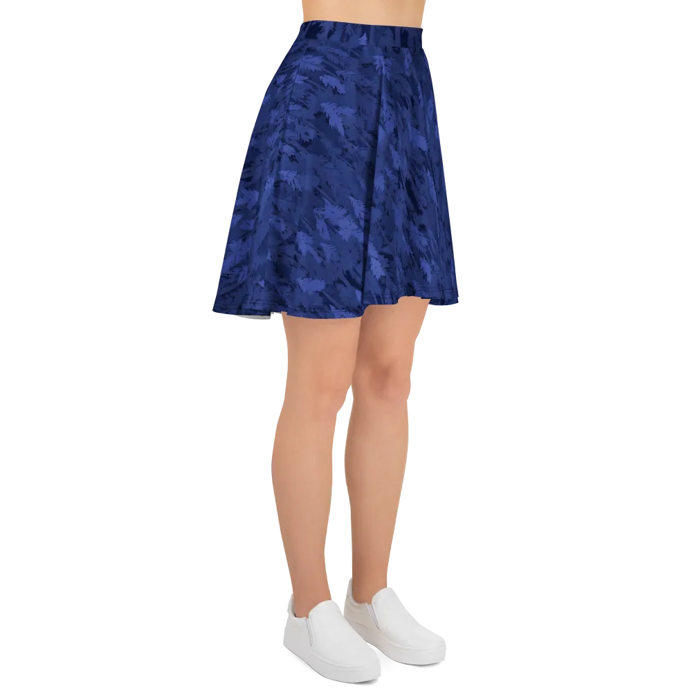 Indigo Evergreen on Skater Skirt — Right