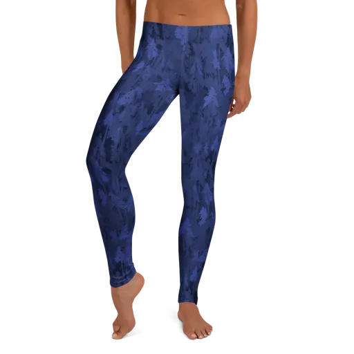 Indigo Evergreen on a Leggings