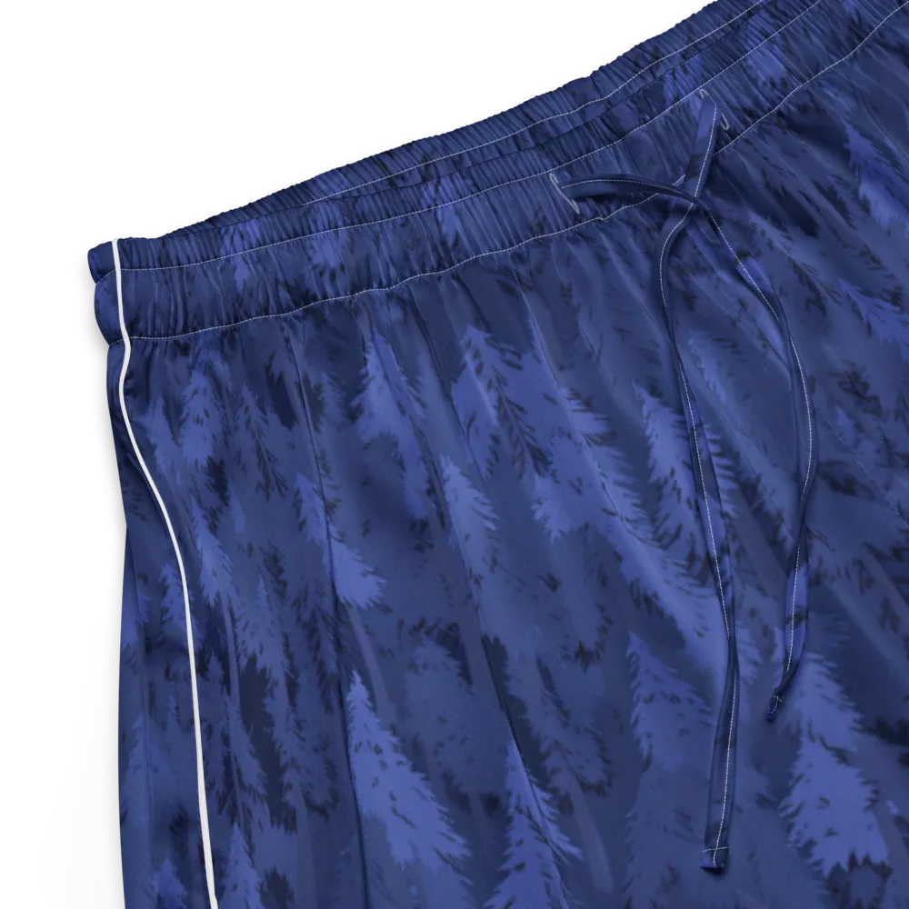 Indigo Evergreen on Women's Pajama Shorts — Product details