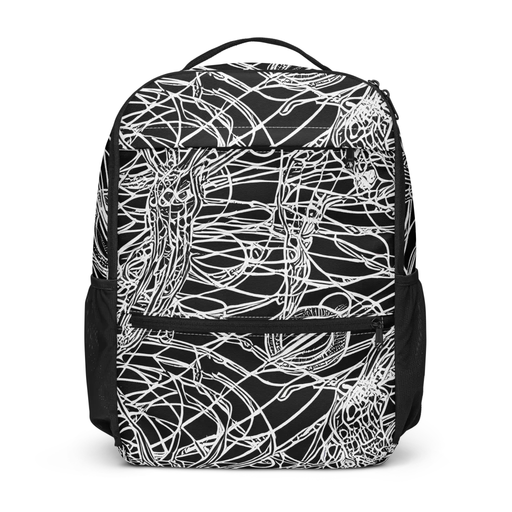 Ivory Entanglement on Utility Backpack — Front