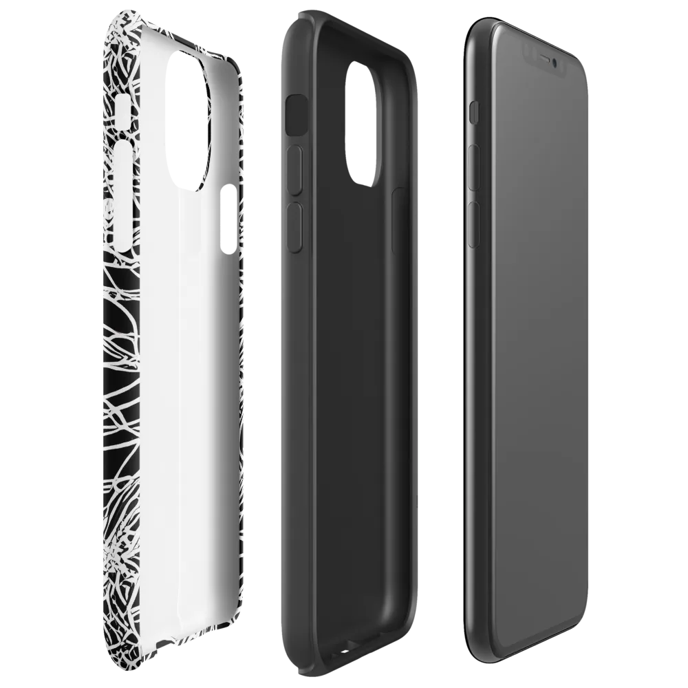 Ivory Entanglement on Tough Case for iPhone® — Right