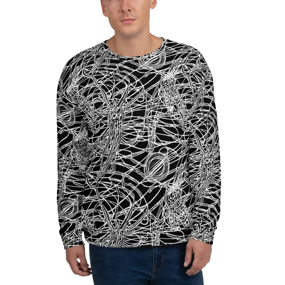 Ivory Entanglement on Sweatshirt — Front
