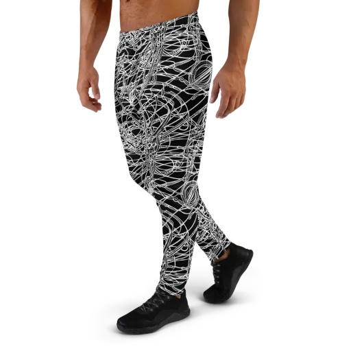 Ivory Entanglement on a Men's Joggers