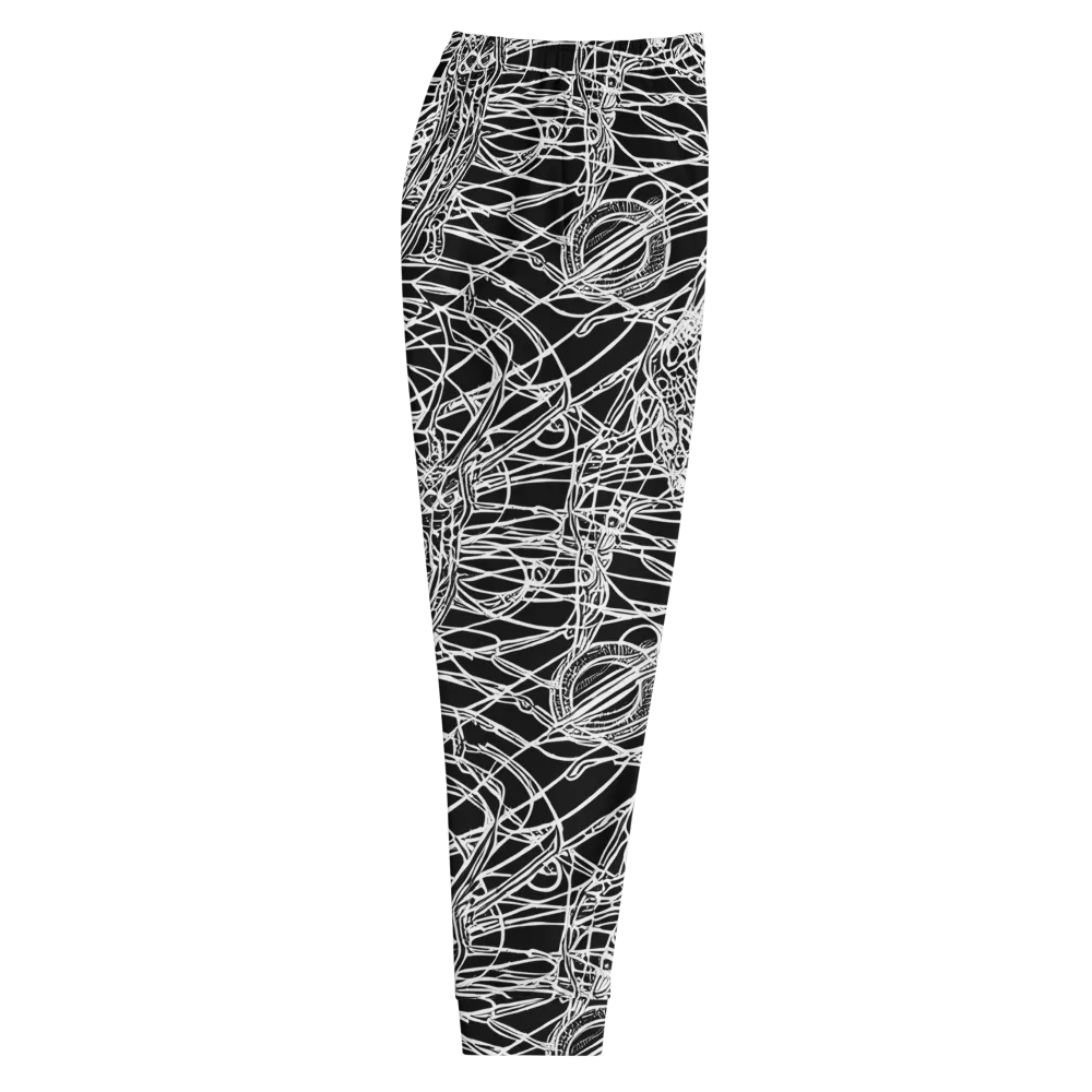 Ivory Entanglement on Men's Joggers — Right