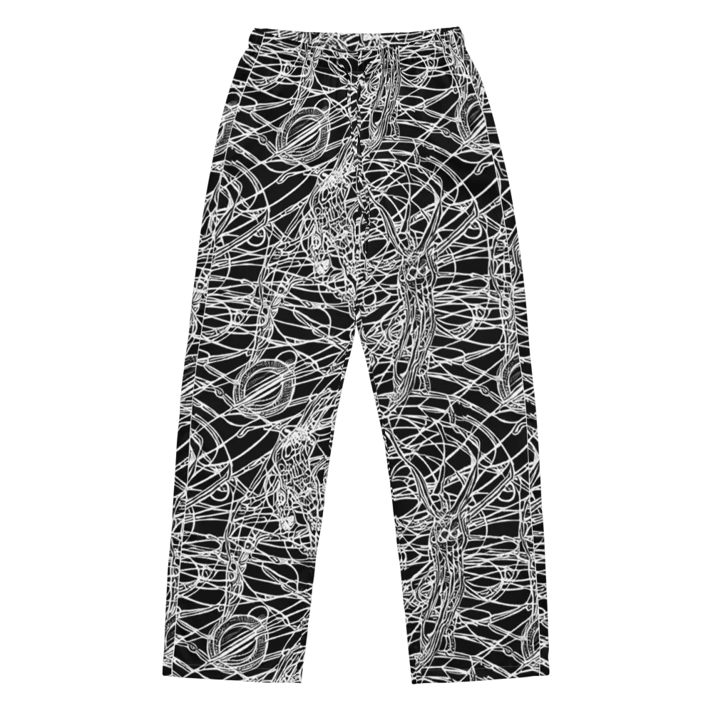 Ivory Entanglement on Women's Pajama Pants — Front