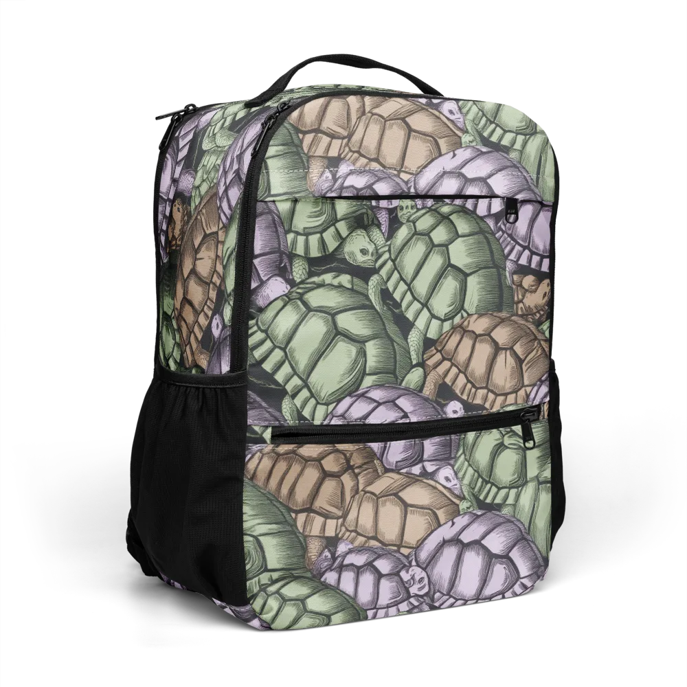 Slow Parade on Utility Backpack — Right Front