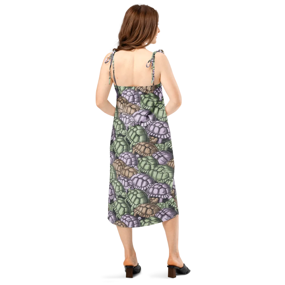 Slow Parade on Slip Dress — Back