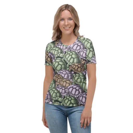 Slow Parade on a Women's Crew Neck T-Shirt