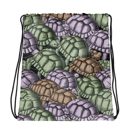 Slow Parade on a Drawstring Bag