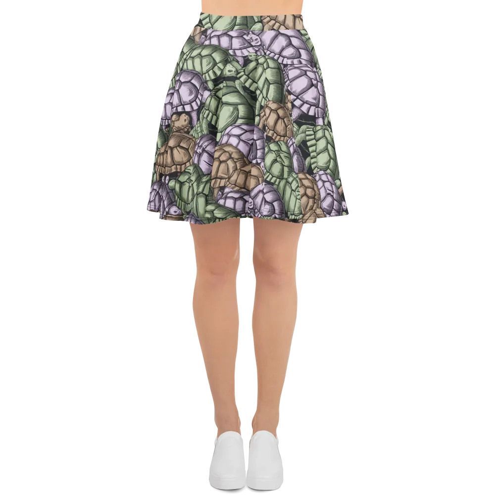 Slow Parade on Skater Skirt — Front